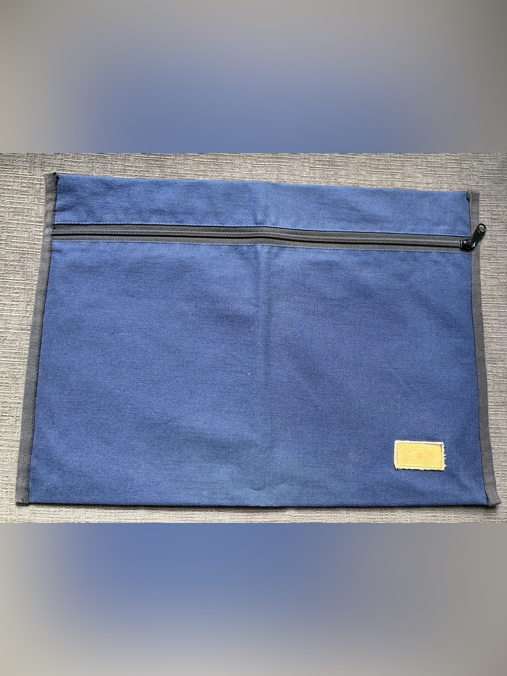 Kettle Creek Canvas company zippered portfolio